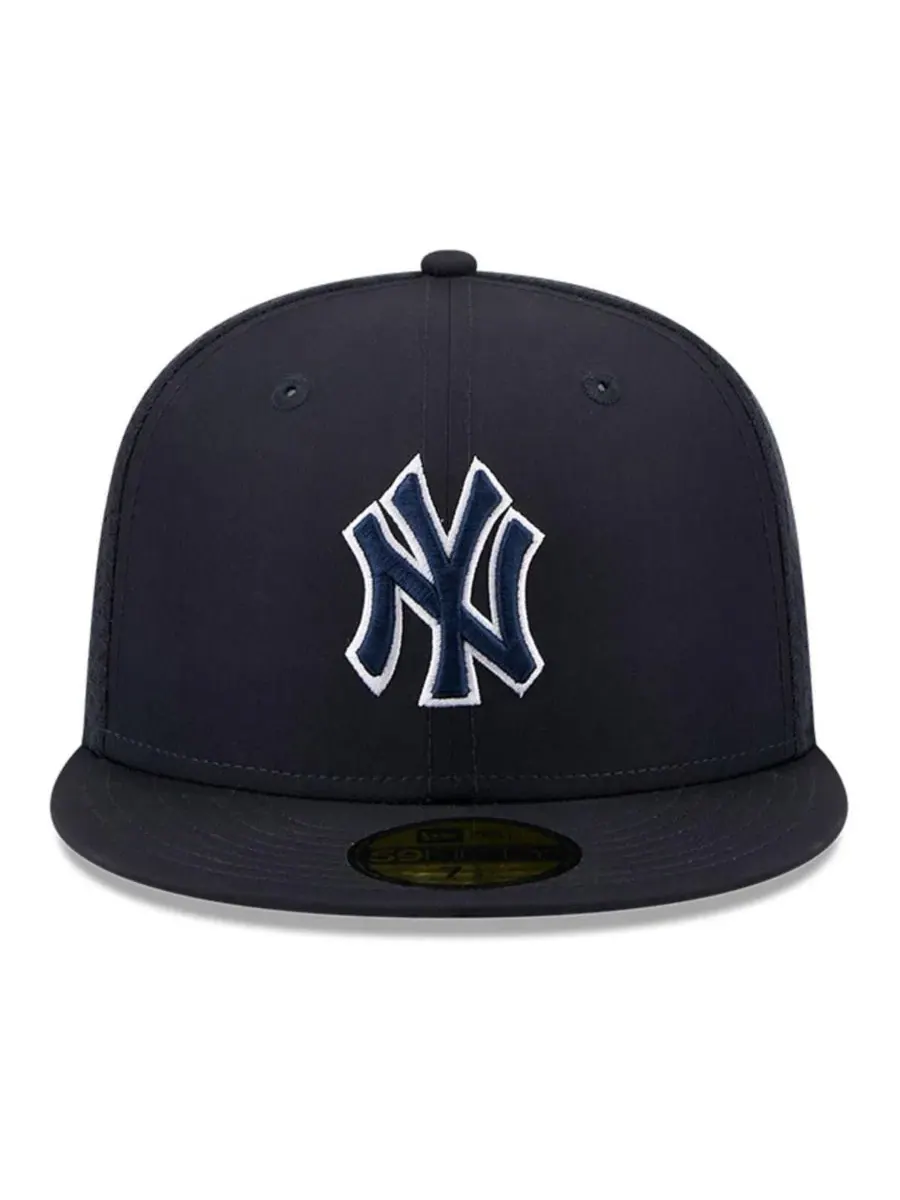 Бейсболка New York Yankees 2026 Batting Practice 59FIFTY New Era — изображение 2 из 5, темно-синий