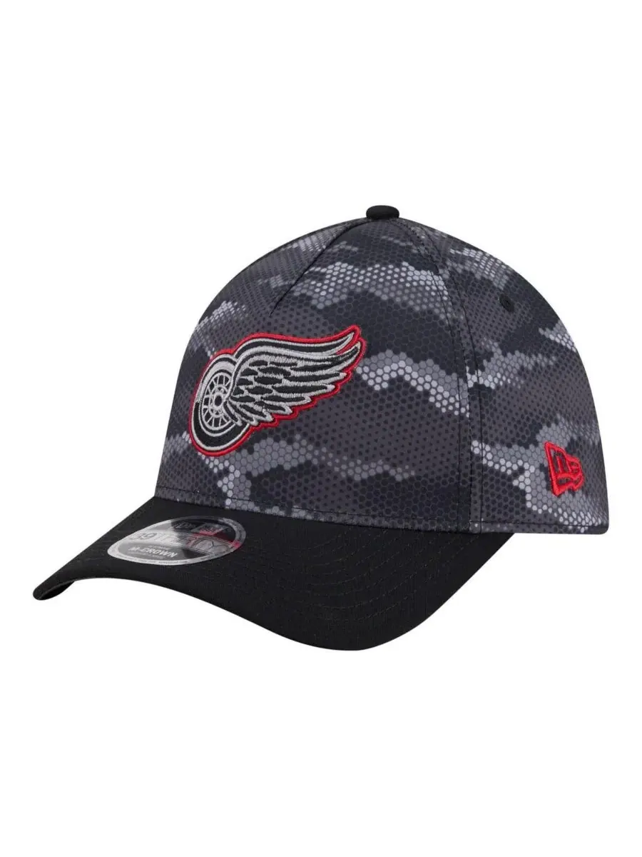 Бейсболка с вышитым логотипом Detroit Red Wings New Era — изображение 1 из 5, черный