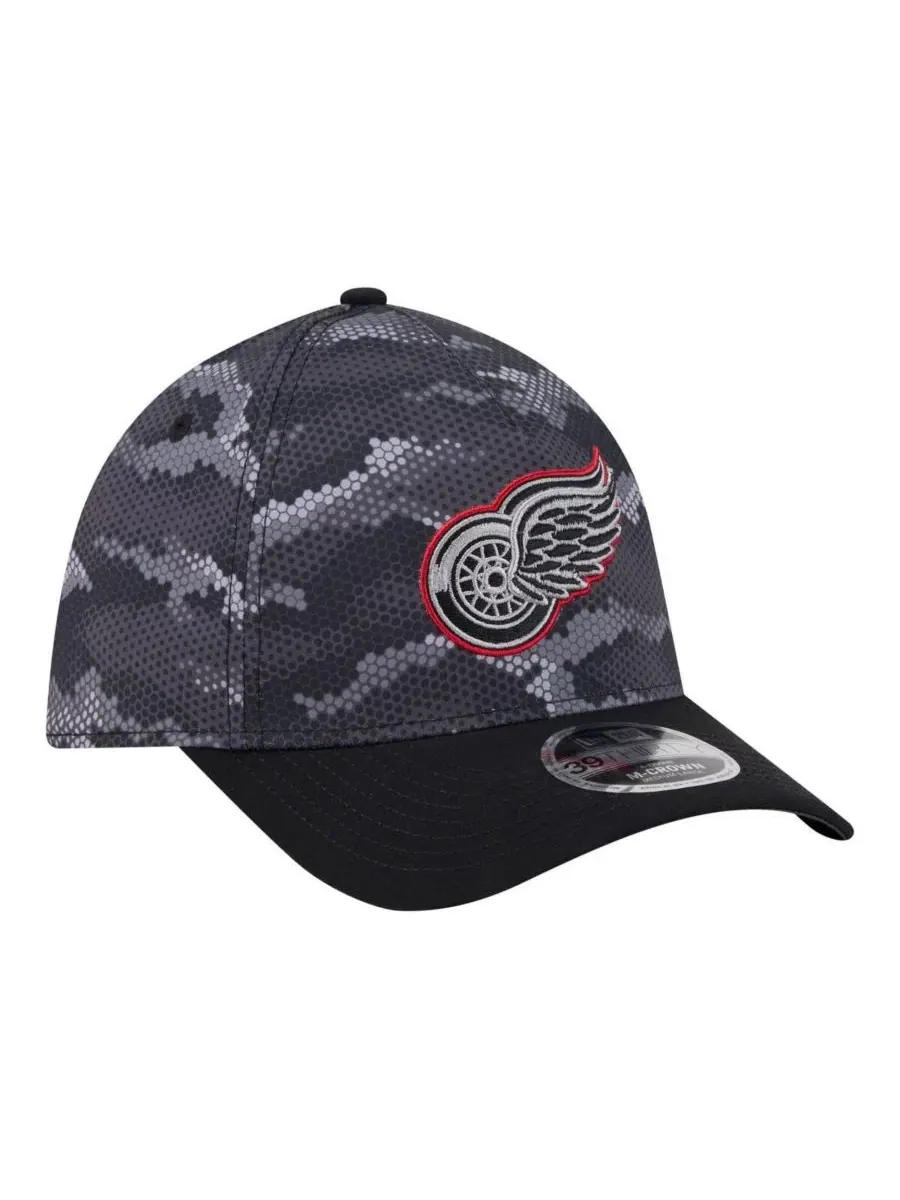 Бейсболка с вышитым логотипом Detroit Red Wings New Era — изображение 3 из 5, черный