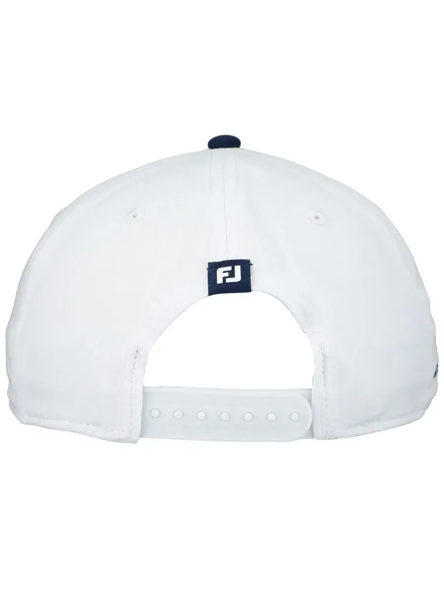 Кепка мужская с вышивкой THE PLAYERS Island Green Patch Rope Adjustable Hat FootJoy — изображение 2 из 4, белый