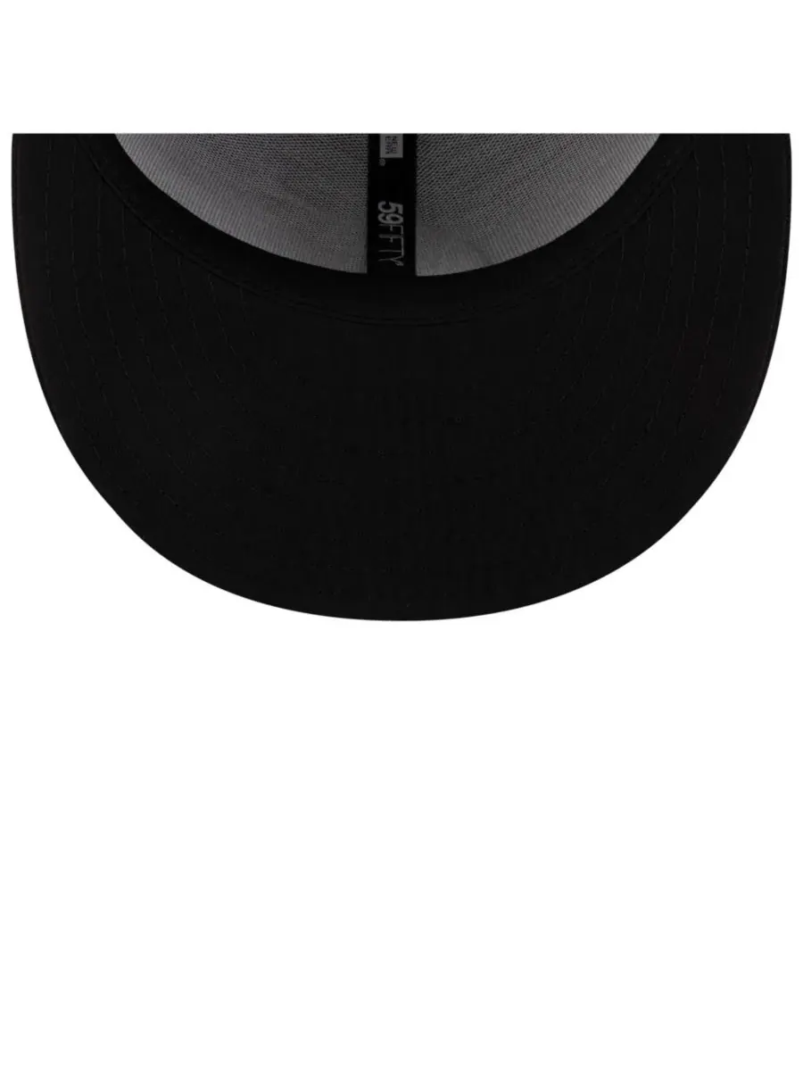 Бейсболка New Era Florida Marlins 59FIFTY — изображение 5 из 5, черный