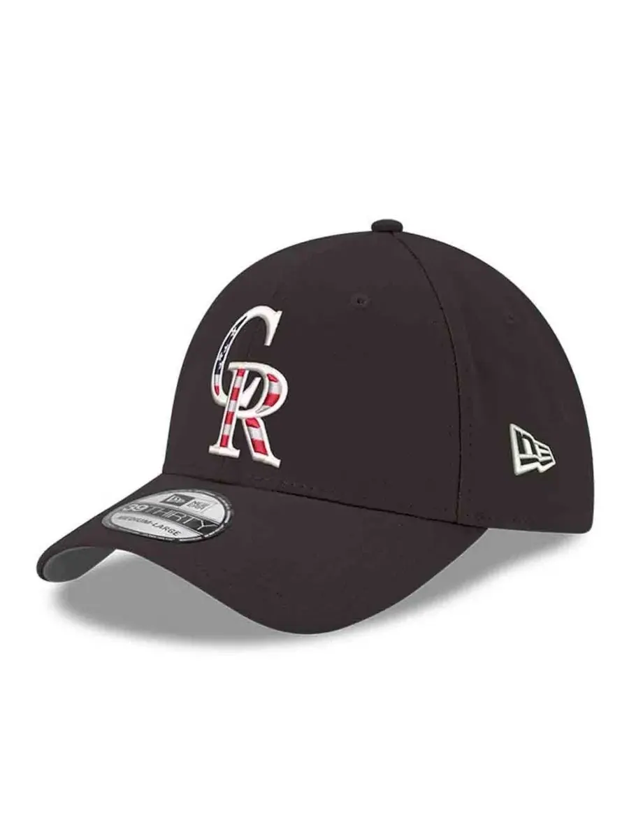 Кепка New Era Colorado Rockies America 250 — изображение 3 из 4, черный