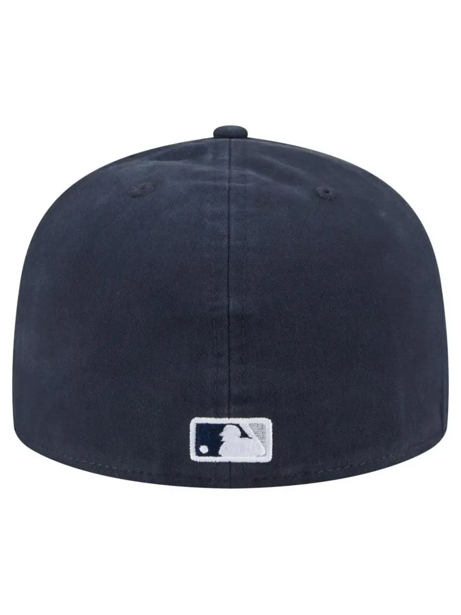 New Era Мужская темно-синяя бейсболка New York Yankees Championship Side Flag A-Frame 59FIFTY — изображение 2 из 4