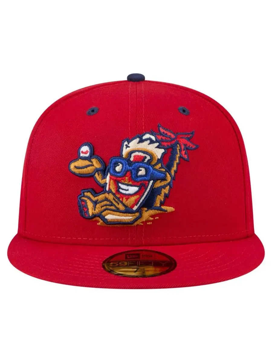 New Era Мужская красная бейсболка Lehigh Valley IronPigs Copa de la Diversion 59FIFTY — изображение 2 из 4, красный