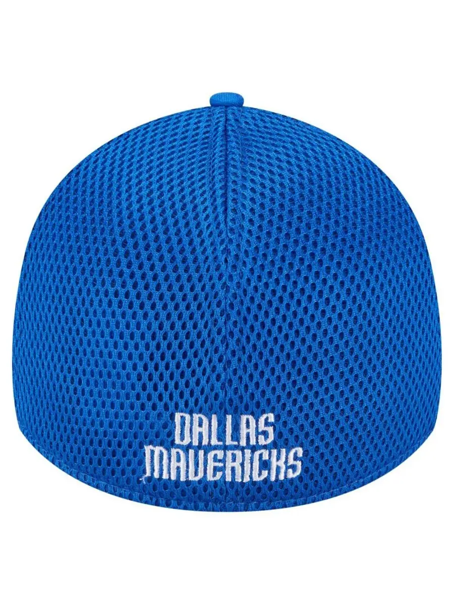 New Era Мужская синяя кепка Dallas Mavericks Subtle Camo 39THIRTY Flex — изображение 4 из 4, синий
