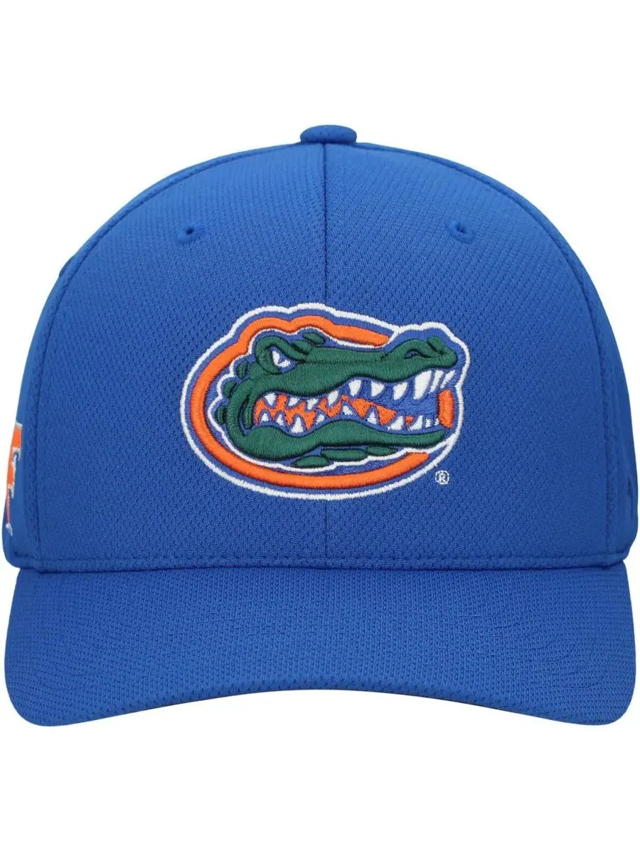 Мужская кепка Royal Florida Gators Reflex Flex Top of the World — изображение 2 из 4, королевский