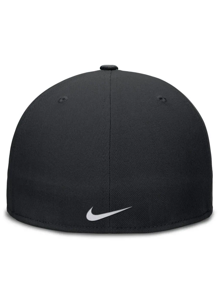Nike Мужская черная бейсболка Arizona Diamondbacks True Performance Fitted Hat — изображение 2 из 4, черный
