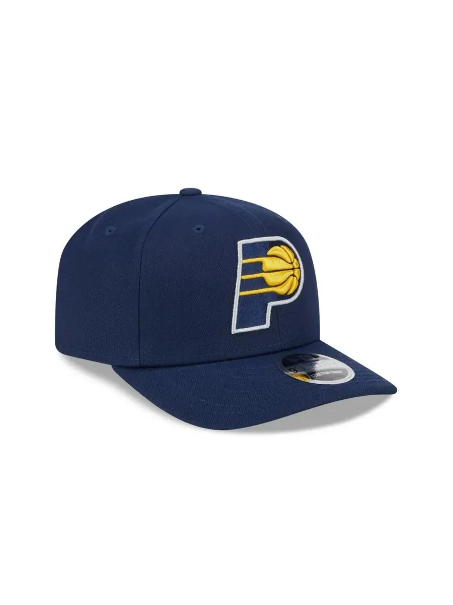 New Era Мужская темно-синяя кепка Indiana Pacers Core Logo 9SEVENTY с эластичными застежками — изображение 3 из 4