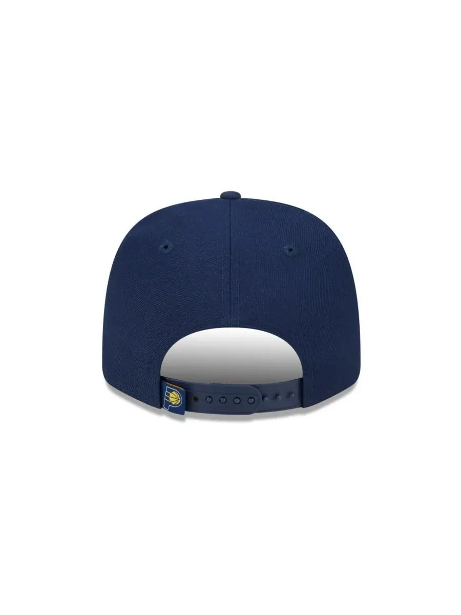 New Era Мужская темно-синяя кепка Indiana Pacers Core Logo 9SEVENTY с эластичными застежками — изображение 4 из 4