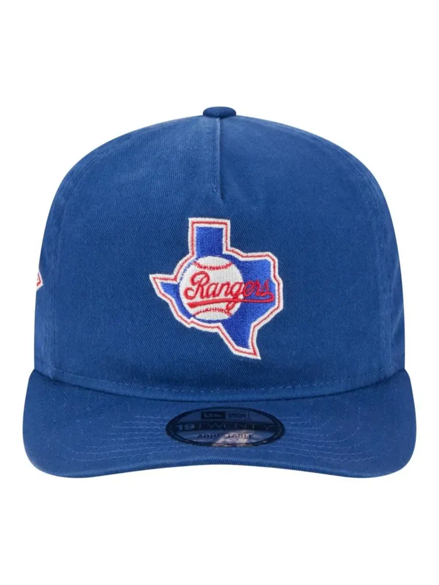 Бейсболка с вышитым логотипом команды Texas Rangers Championship 19TWENTY New Era — изображение 2 из 7, королевский