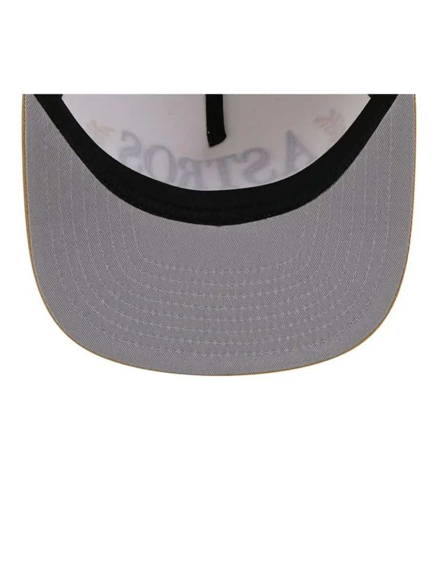 Кепка-снэпбек New Era с вышивкой, Houston Astros Club 9FIFTY A-Frame — изображение 5 из 7, бежевый