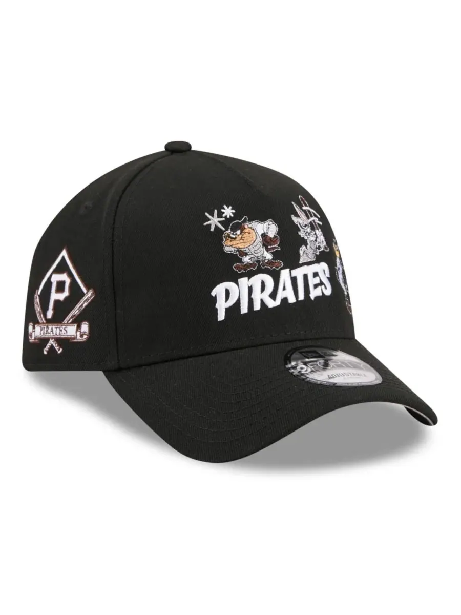 Кепка Pittsburgh Pirates Looney Tunes A-Frame 9FORTY New Era — изображение 1 из 5, черный