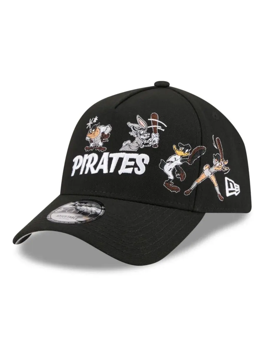 Кепка Pittsburgh Pirates Looney Tunes A-Frame 9FORTY New Era — изображение 4 из 5, черный