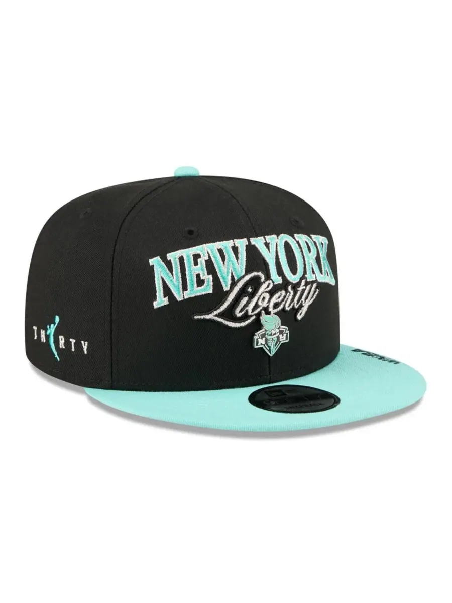 Бейсболка-снэпбек New Era New York Liberty WNBA Tip-Off 2026 — изображение 1 из 5, черный