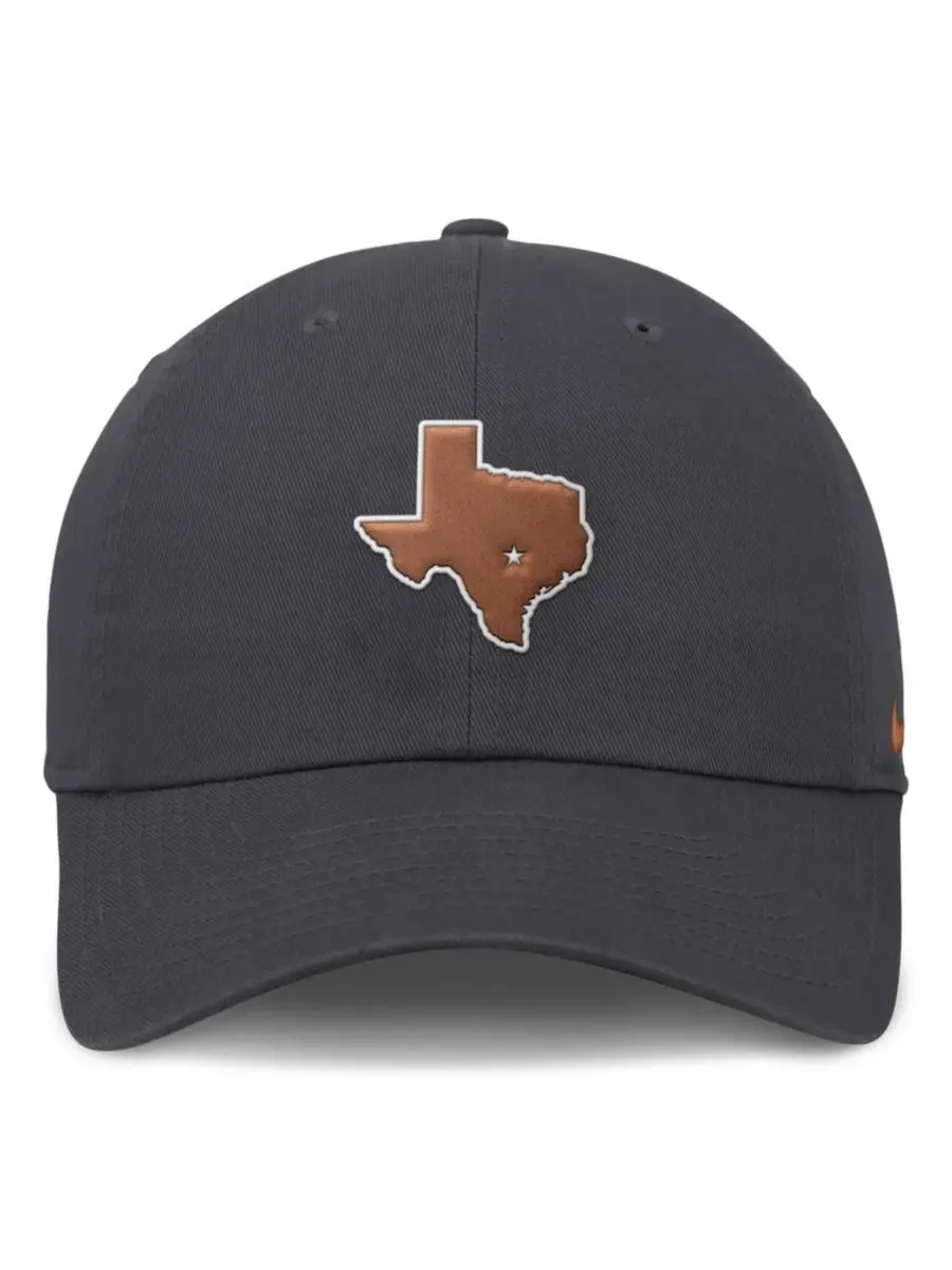 Кепка с вышитым логотипом Texas Longhorns Nike — изображение 2 из 4, серый