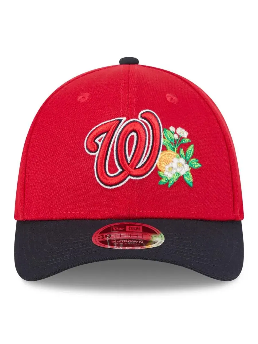 Кепка с вышитым логотипом, модель 39THIRTY Flex Hat New Era — изображение 2 из 4, красный темно-синий