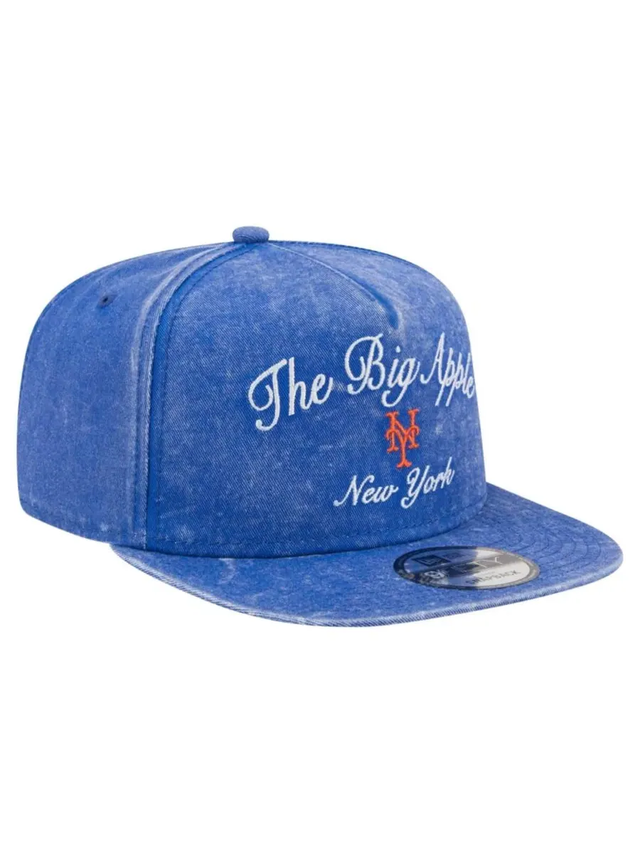 Кепка-снапбек с вышивкой New York Mets New Era — изображение 3 из 5, королевский