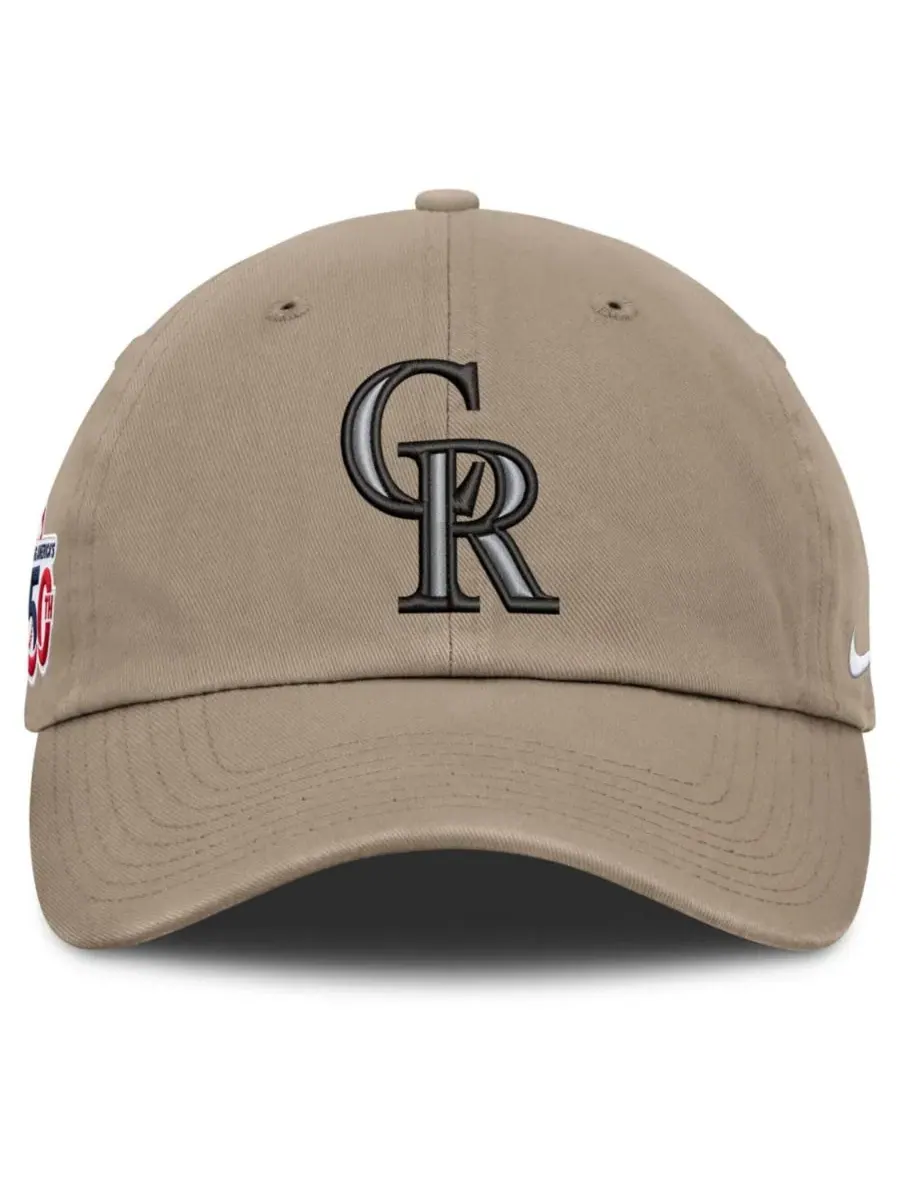 Кепка Nike Colorado Rockies с логотипом — изображение 3 из 4, хаки