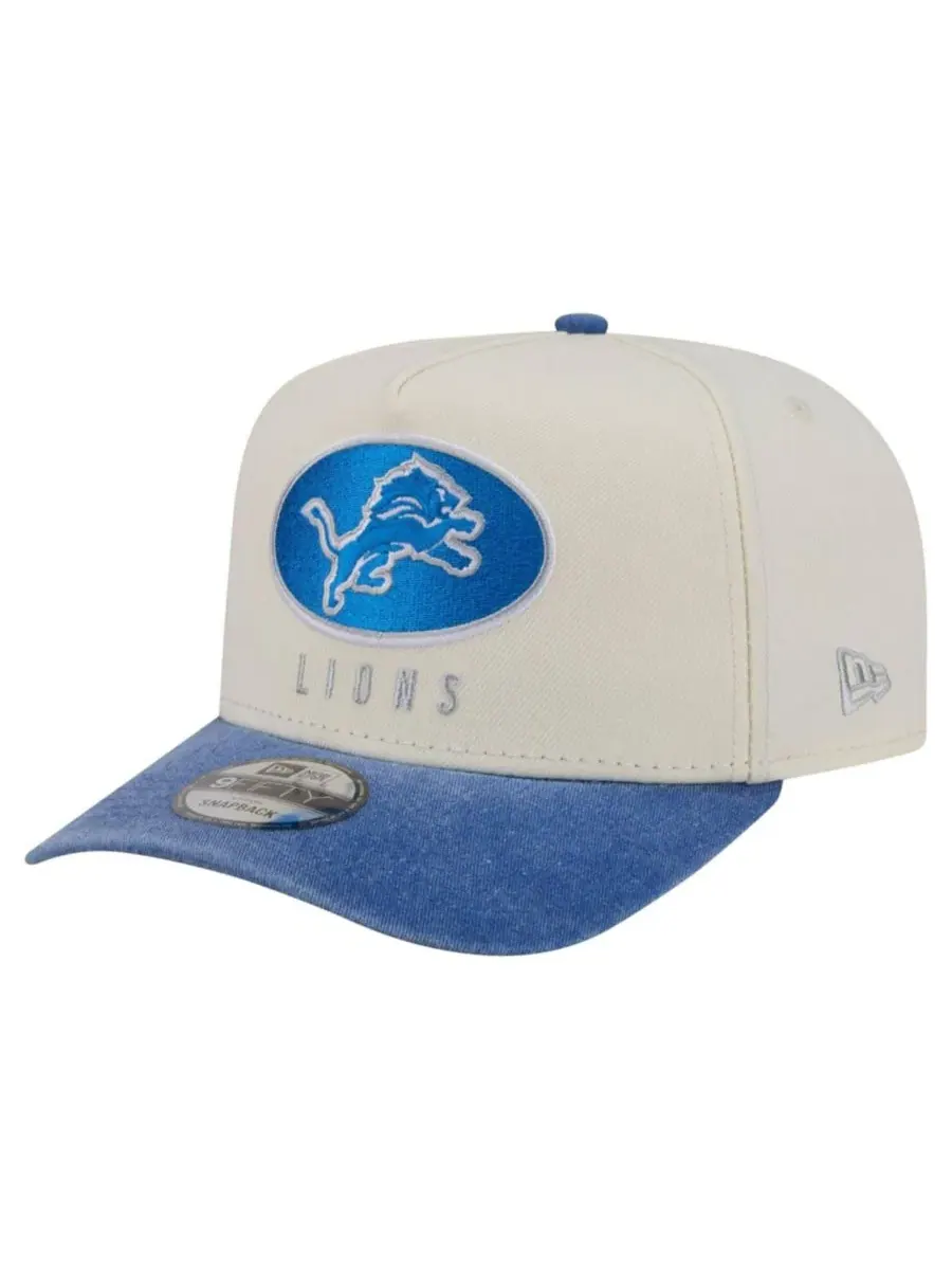 Кепка с козырьком New Era Washed A-Frame 9FIFTY Snapback — изображение 1 из 7, кремовый синий