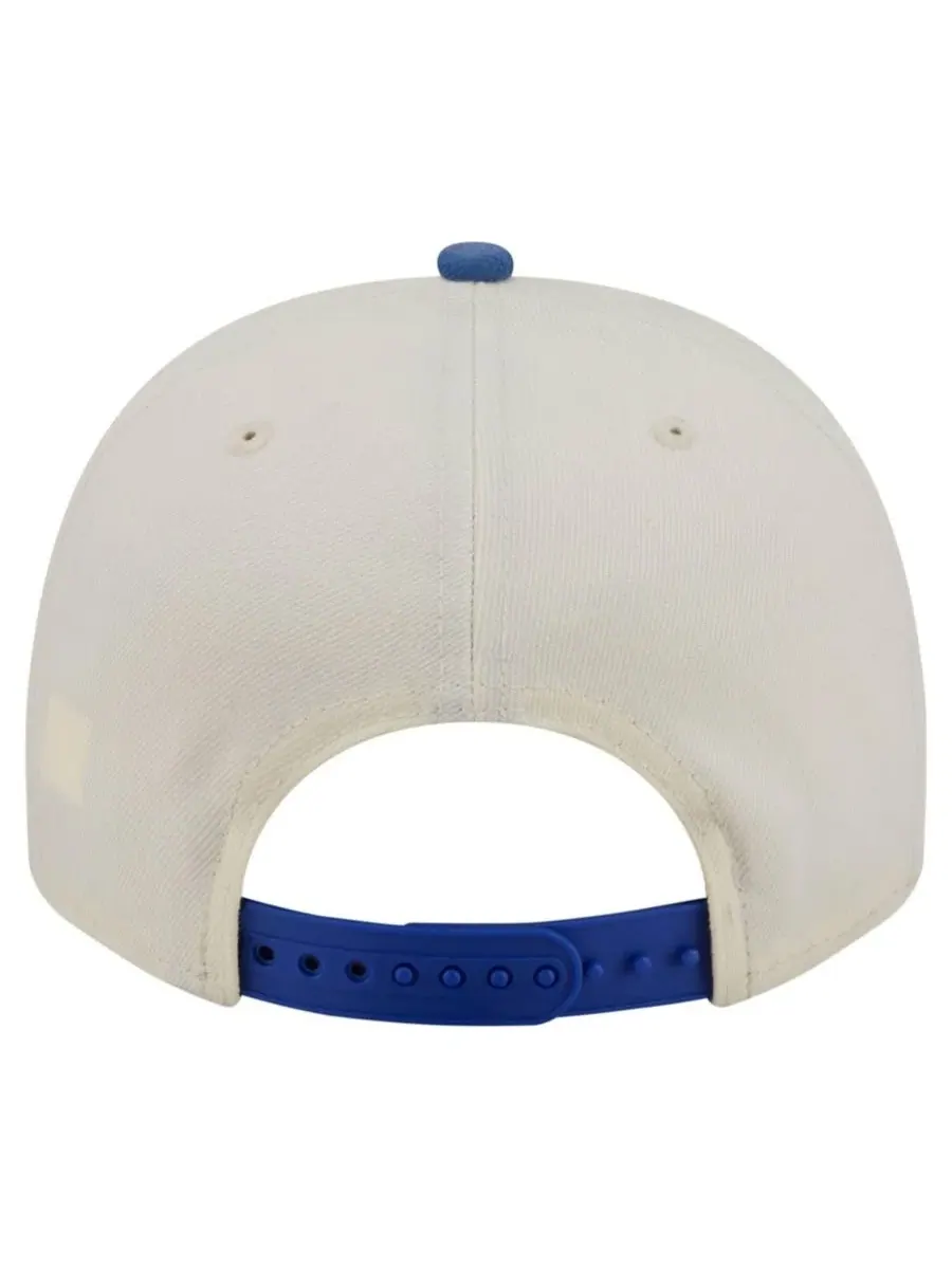 Кепка с козырьком New Era Washed A-Frame 9FIFTY Snapback — изображение 4 из 7, кремовый синий