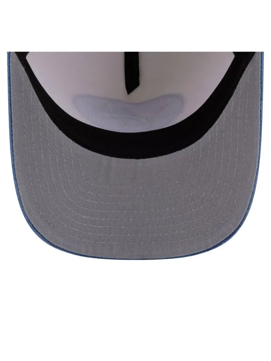 Кепка с козырьком New Era Washed A-Frame 9FIFTY Snapback — изображение 5 из 7, кремовый синий