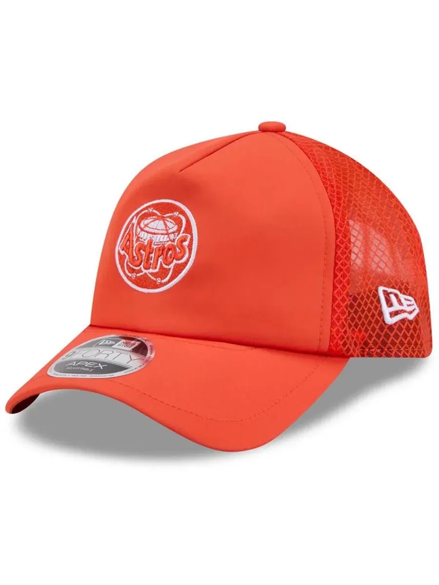 Кепка New Era с вышитым логотипом Houston Astros — изображение 1 из 4, оранжевый