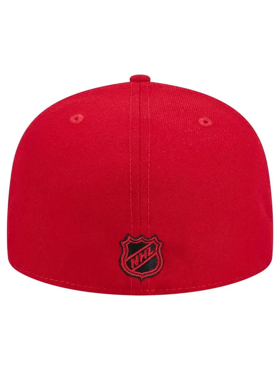 New Era Мужская красная бейсболка New Jersey Devils Core 59FIFTY — изображение 3 из 5, красный