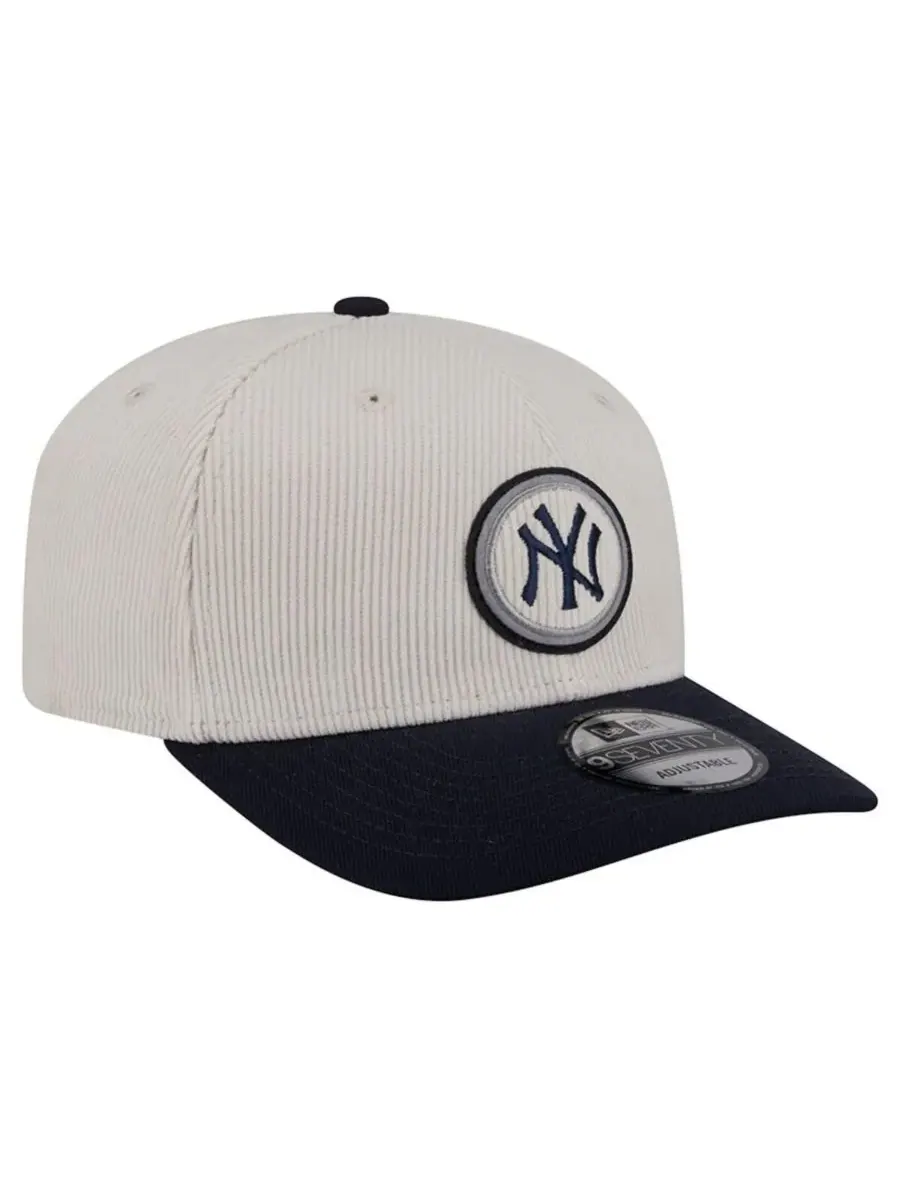New Era Мужская кремовая регулируемая бейсболка New York Yankees Loyal 9SEVENTY — изображение 1 из 4, бежевый