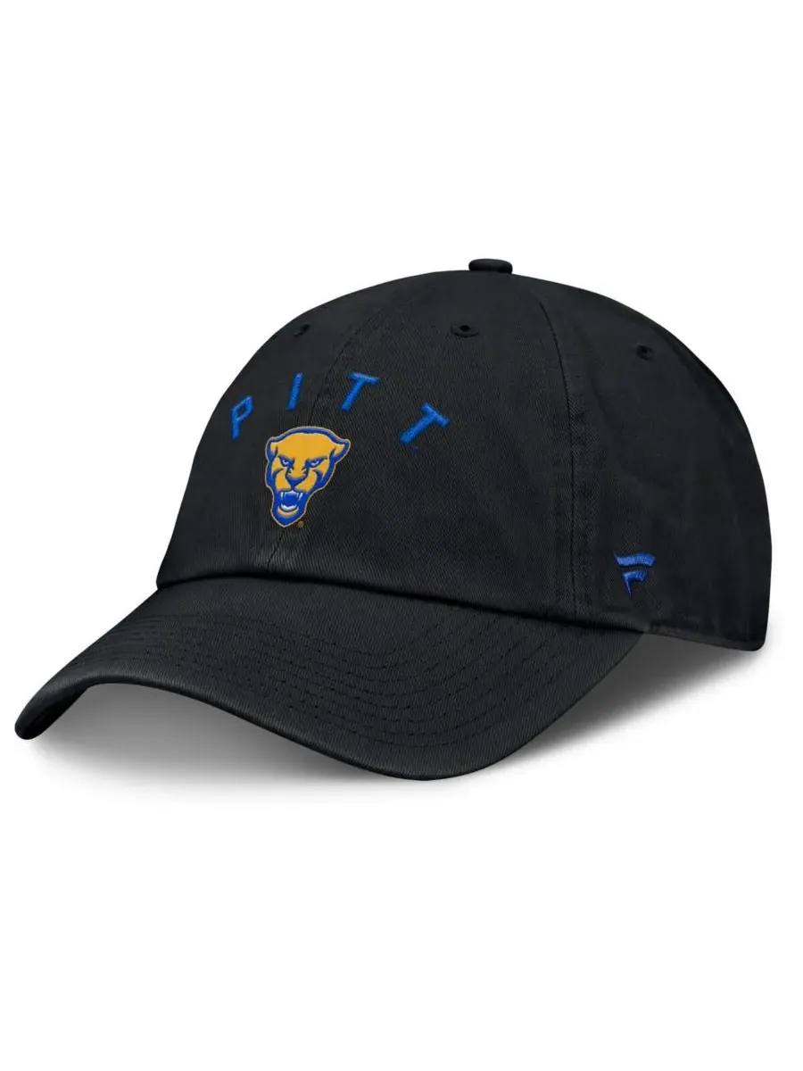 Fanatics Мужская регулируемая кепка Black Pitt Panthers Myth — изображение 1 из 4, черный