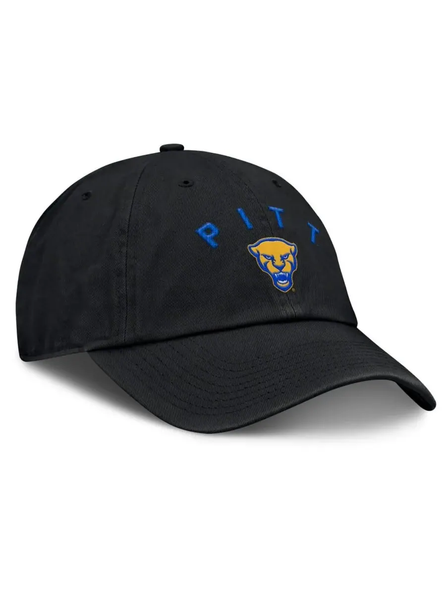 Fanatics Мужская регулируемая кепка Black Pitt Panthers Myth — изображение 3 из 4, черный
