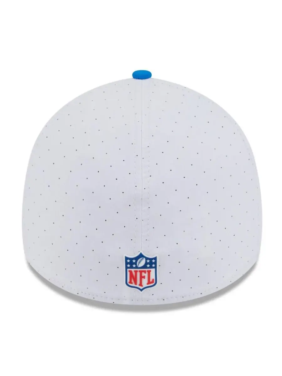 New Era Мужская бело-синяя кепка Detroit Lions с логотипом тренировочного лагеря НФЛ 2025 года — изображение 4 из 4