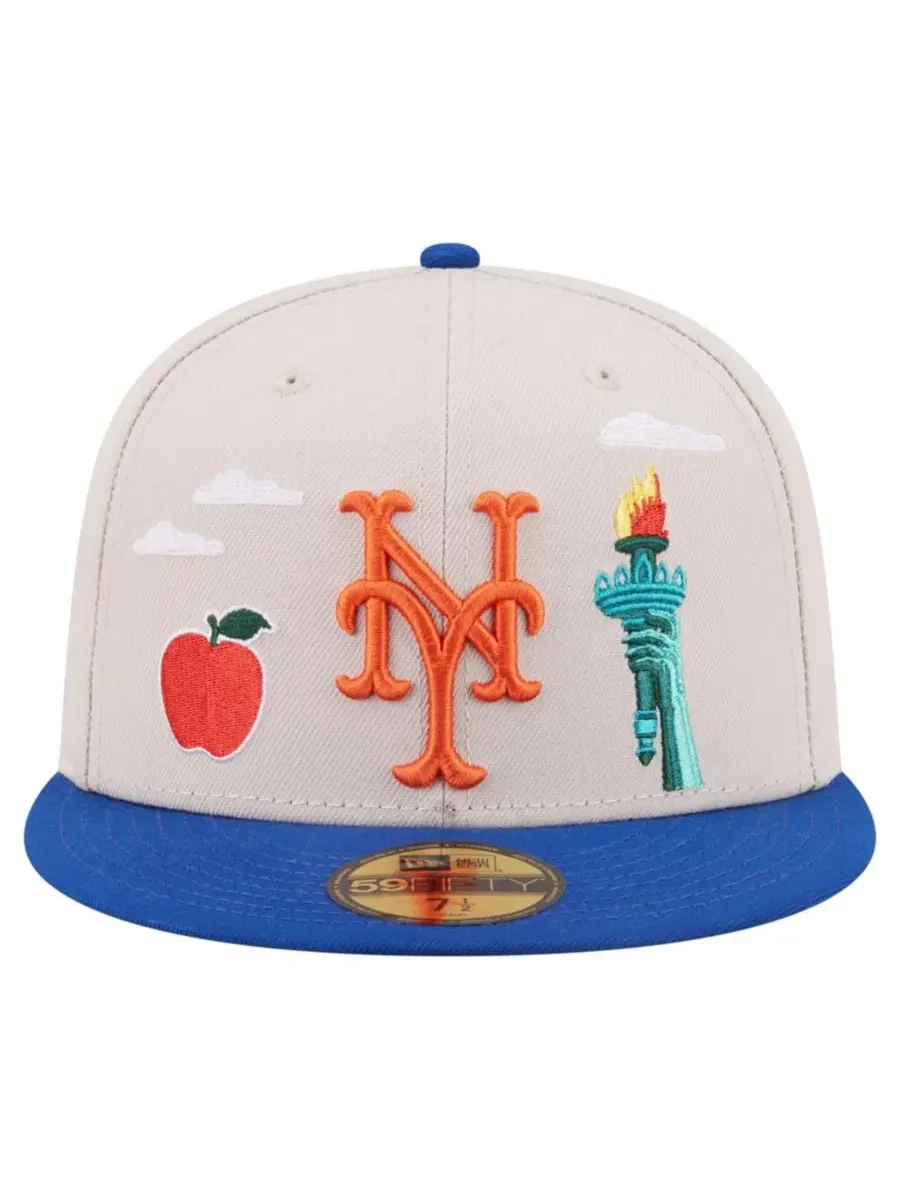 Кепка с высокой тульей New Era City Icon 59FIFTY New Era — изображение 2 из 5, хаки