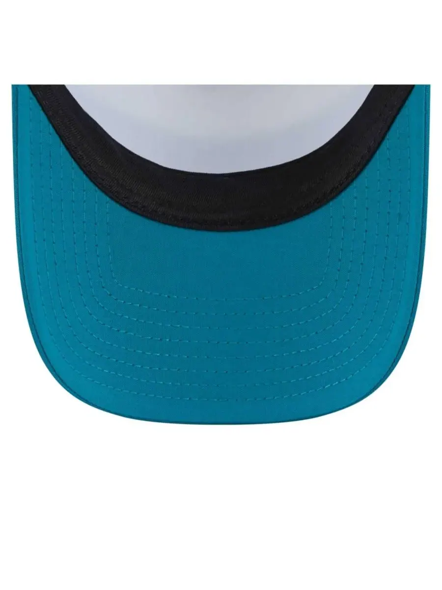 Кепка-тракер с козырьком Sport Night Color Block, модель 9FORTY A-Frame New Era — изображение 5 из 5, бирюзовый