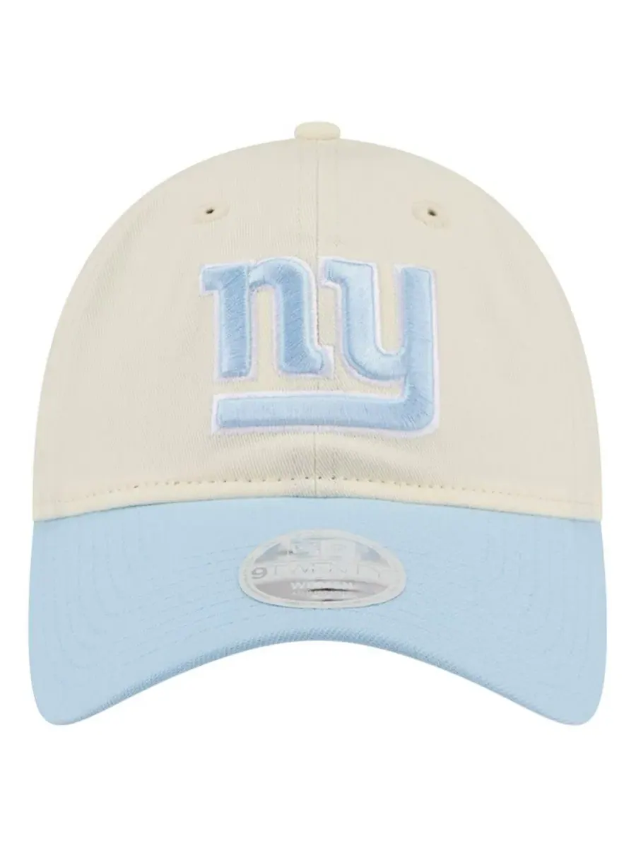 Женская кепка New York Giants 9TWENTY New Era — изображение 2 из 5, кремовый синий