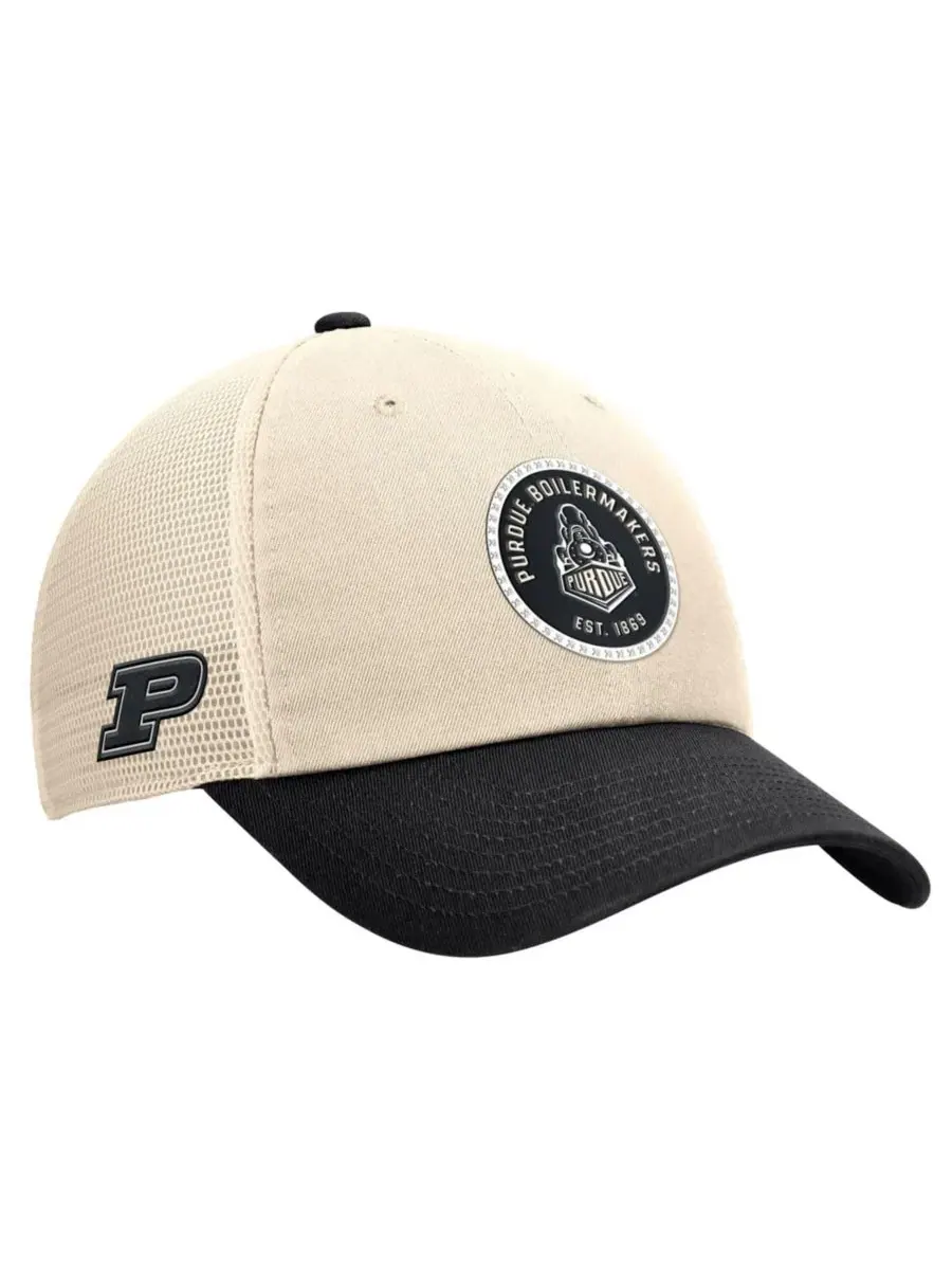 Бейсболка Nike Club Trucker с вышитой эмблемой Purdue Boilermakers — изображение 1 из 3, прозрачный