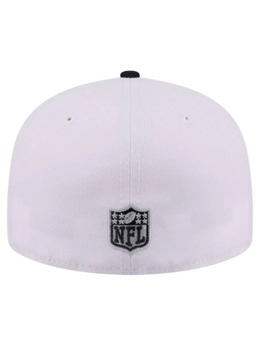 Кепка New Era 59FIFTY Retro Swoop — изображение 4 из 7, белый черный