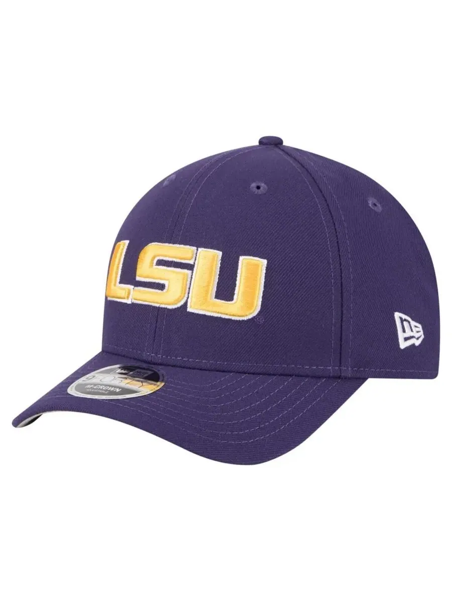New Era Мужская фиолетовая регулируемая кепка LSU Tigers Team Collective 9FORTY M-Crown — изображение 1 из 4, фиолетовый