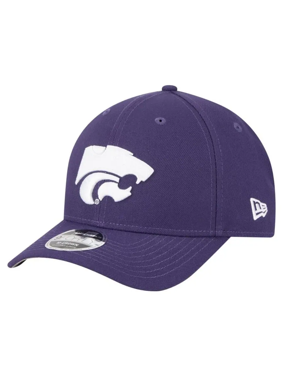 New Era Мужская фиолетовая регулируемая кепка Kansas State Wildcats Team Collective 9FORTY M-Crown — изображение 1 из 5