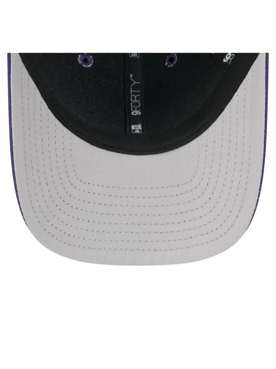 New Era Мужская фиолетовая регулируемая кепка Kansas State Wildcats Team Collective 9FORTY M-Crown — изображение 2 из 5
