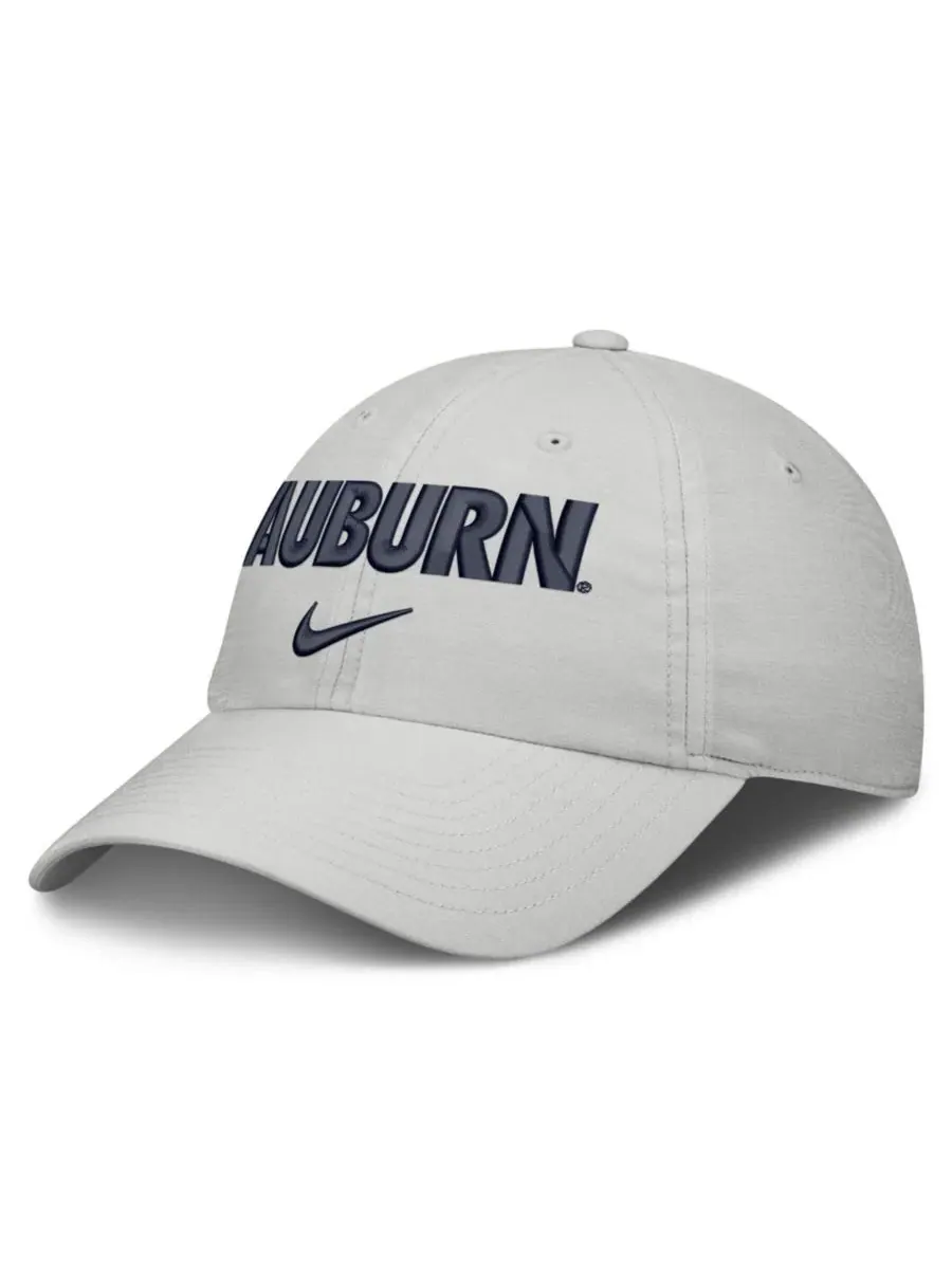 Бейсболка Auburn Tigers On-Field Gameday Adjustable Club Hat Nike — изображение 1 из 4, серый