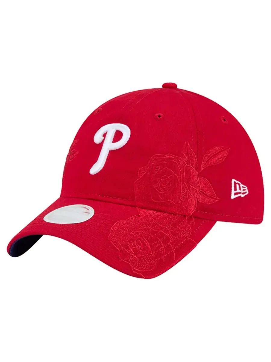 Бейсболка New Era Philadelphia Phillies Roses 9TWENTY — изображение 1 из 5, красный
