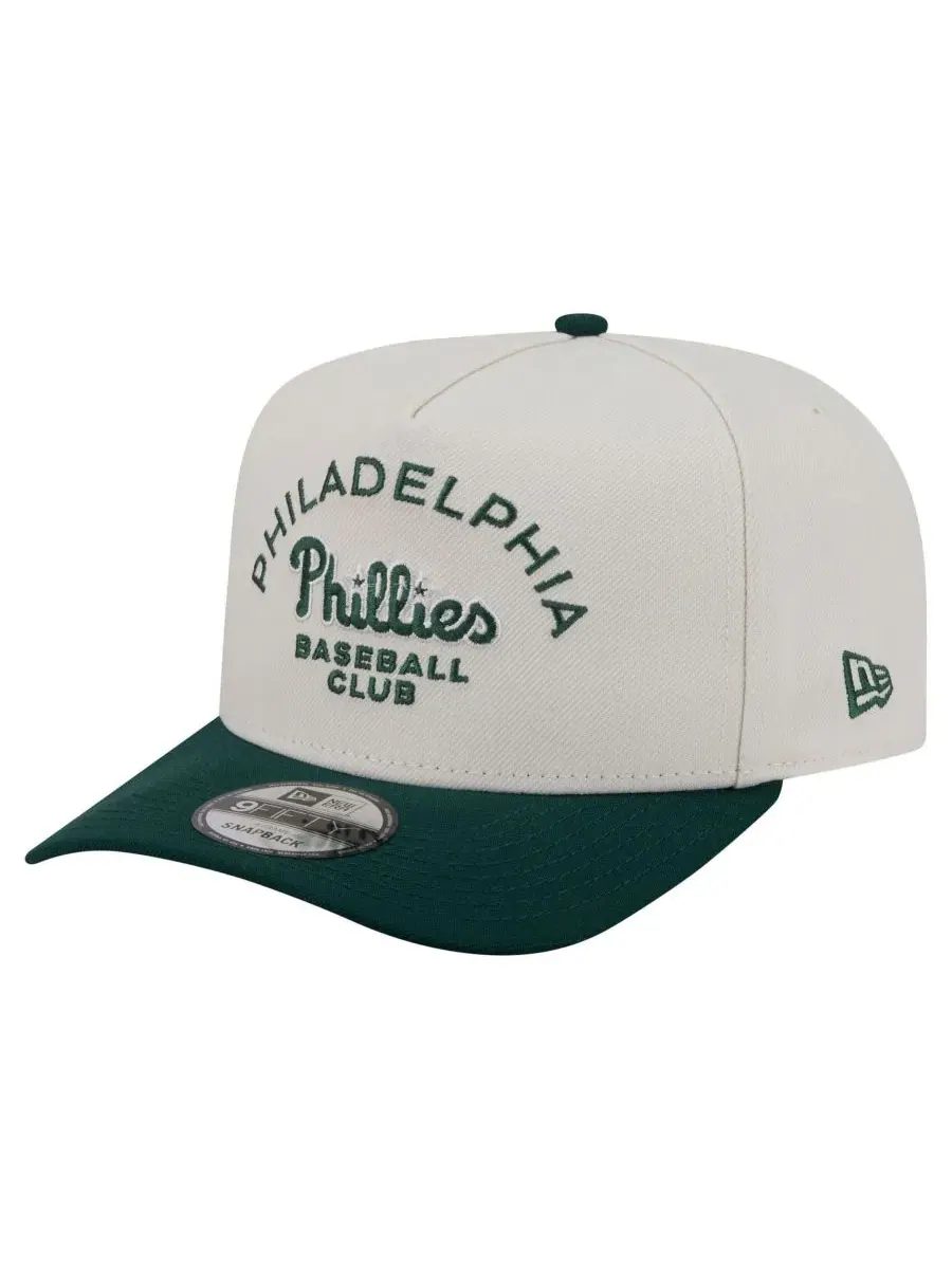 Кепка-снэпбек с высокой тульей и вышивкой логотипа Philadelphia Phillies New Era — изображение 1 из 5