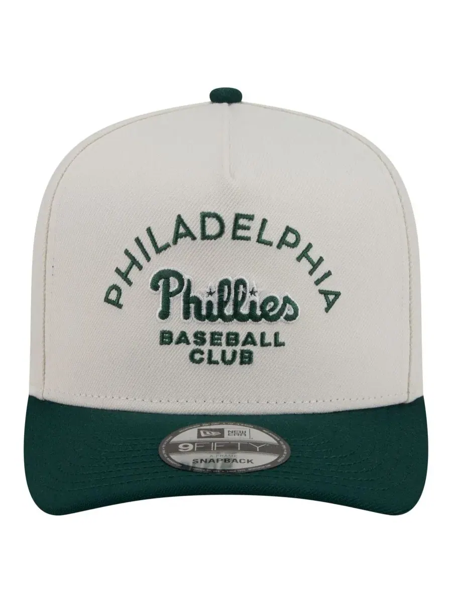 Кепка-снэпбек с высокой тульей и вышивкой логотипа Philadelphia Phillies New Era — изображение 2 из 5