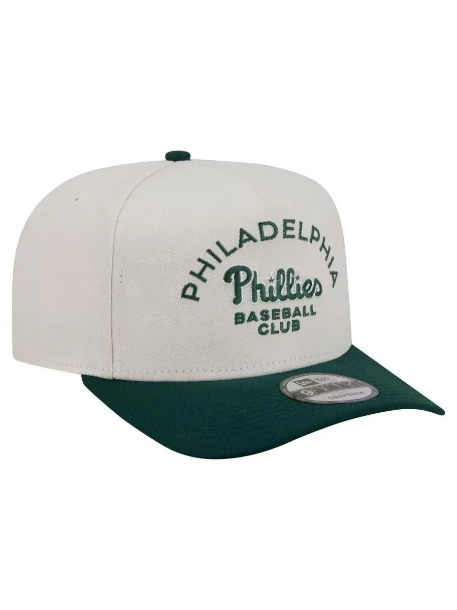 Кепка-снэпбек с высокой тульей и вышивкой логотипа Philadelphia Phillies New Era — изображение 3 из 5