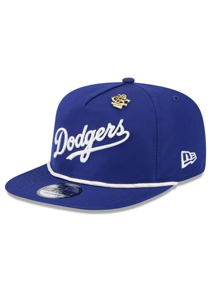 Мужская бейсболка Royal Los Angeles Dodgers 2025 Big League Chew Golfer Snapback New Era — изображение 1 из 4, королевский