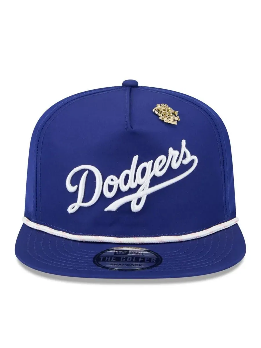 Мужская бейсболка Royal Los Angeles Dodgers 2025 Big League Chew Golfer Snapback New Era — изображение 2 из 4, королевский