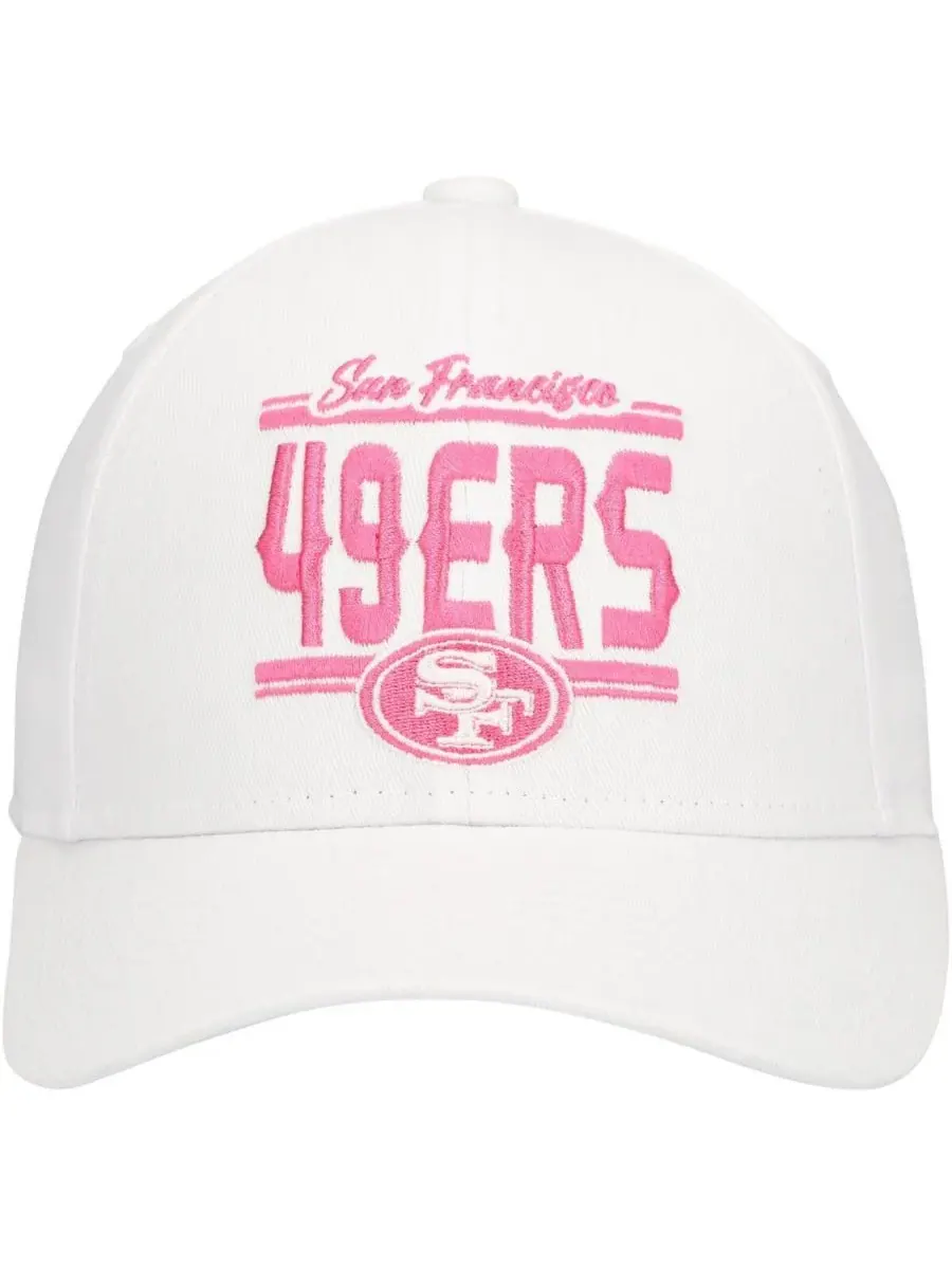 Outerstuff Детская бейсболка San Francisco 49ers белого цвета с регулируемой высотой — изображение 4 из 4, белый
