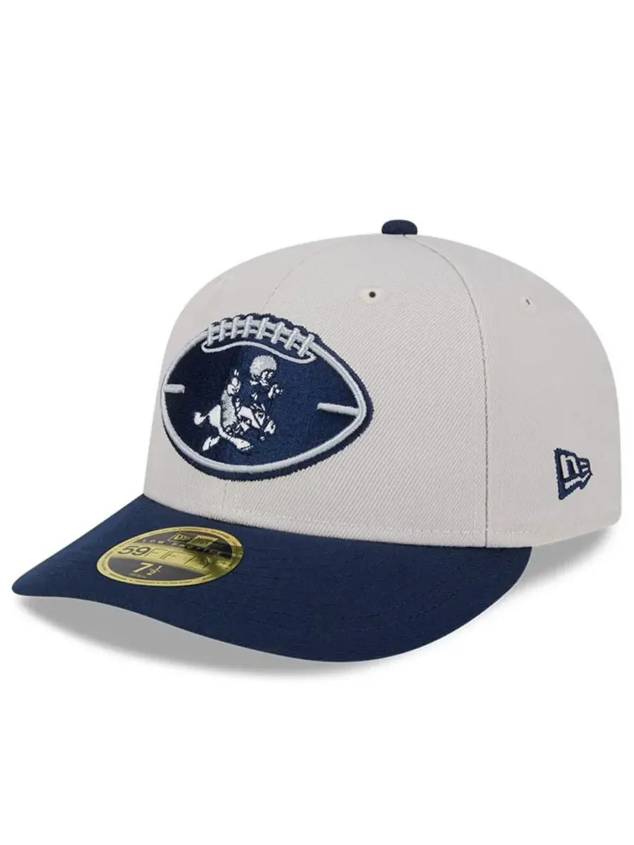 New Era Мужская бейсболка Dallas Cowboys 2024 Sideline Historic Low Profile 59FIFTY Fitted Hat — изображение 1 из 4