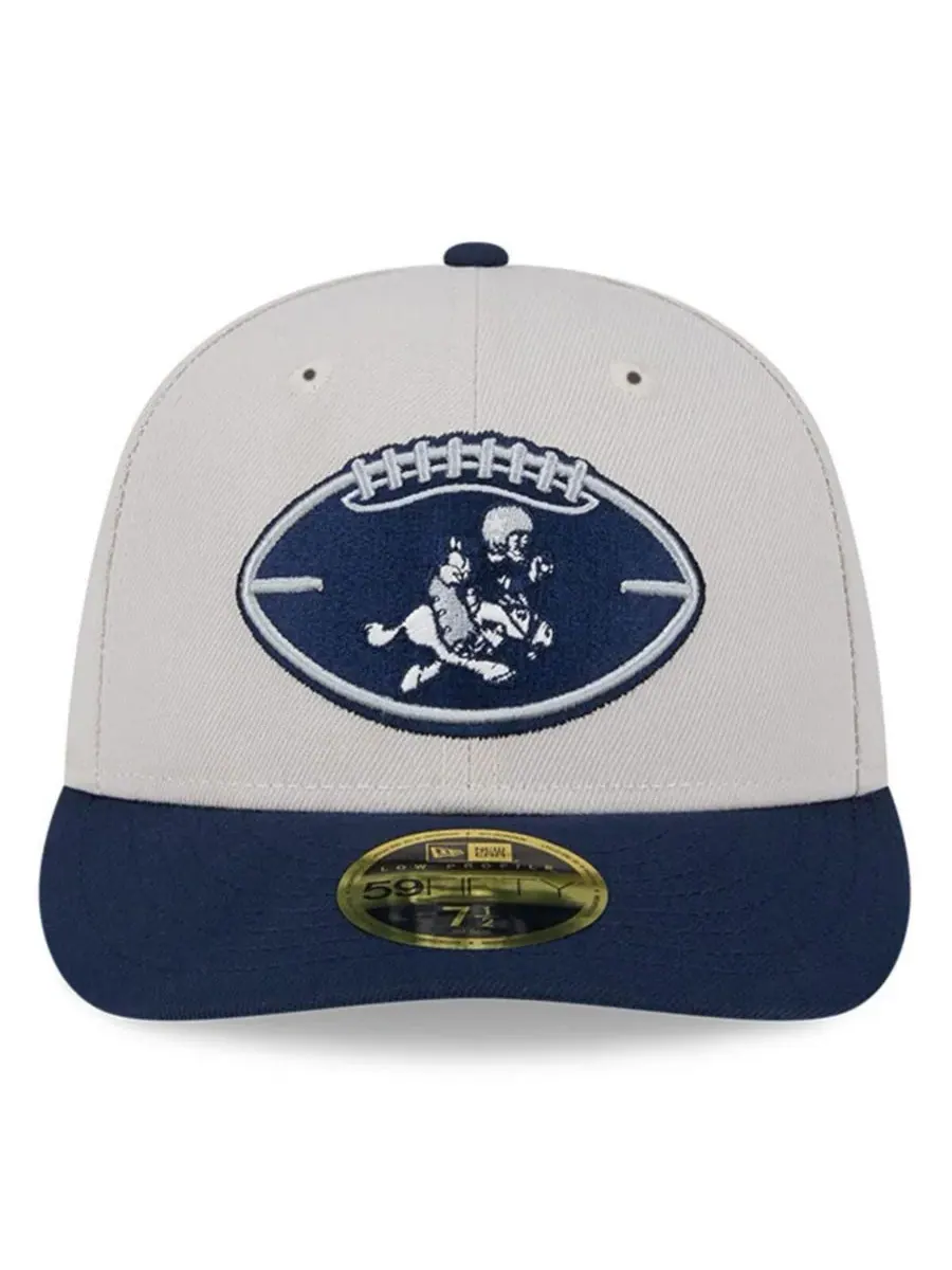 New Era Мужская бейсболка Dallas Cowboys 2024 Sideline Historic Low Profile 59FIFTY Fitted Hat — изображение 3 из 4