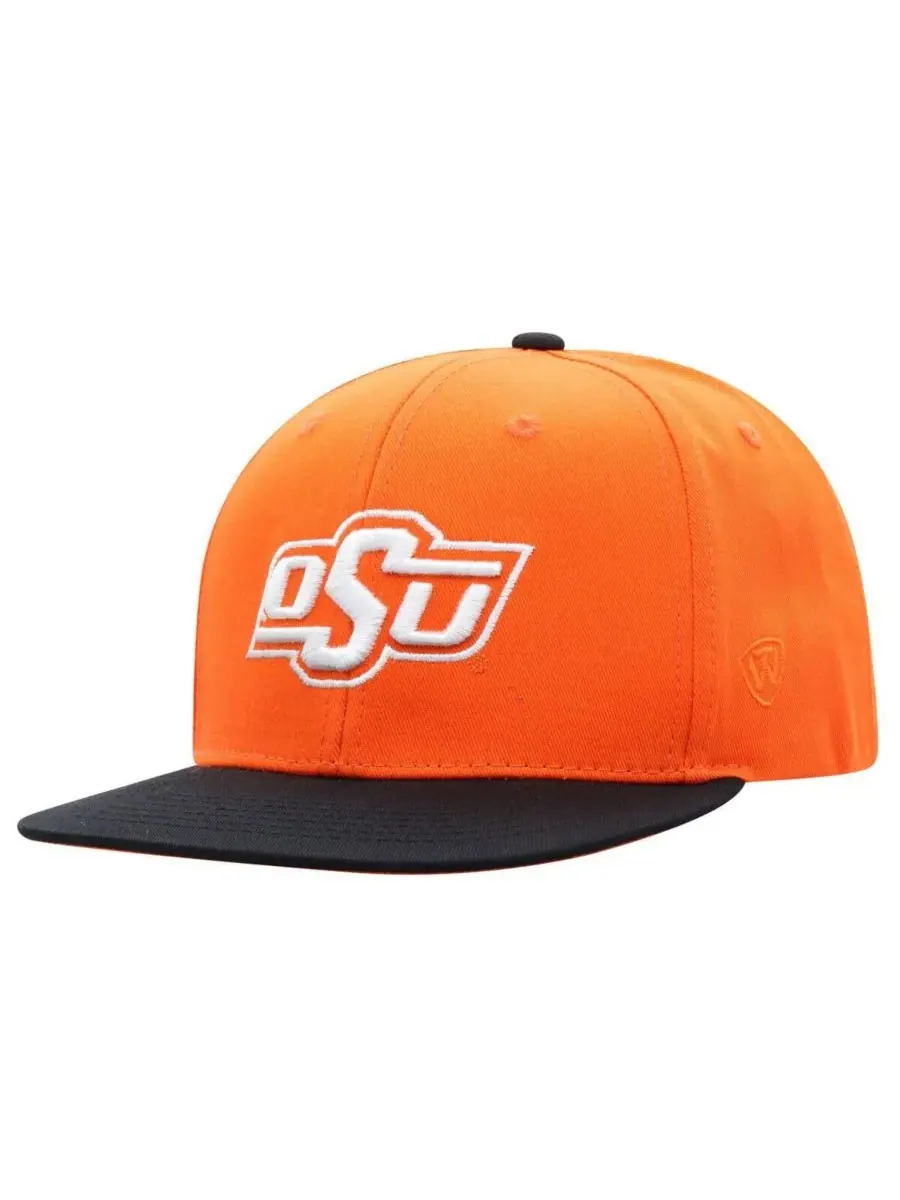 Top of the World Бейсболка Big Boys and Girls Orange Oklahoma State Cowboys Victory Maverick — изображение 1 из 4, оранжевый